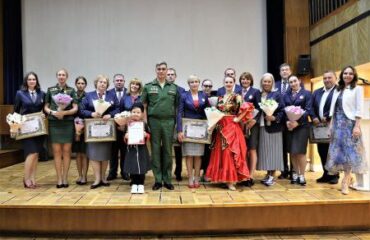 Воспитанники Центра культуры «Хорошевский» поздравили коллектив Центрального спортивного клуба Армии с Днём физкультурника